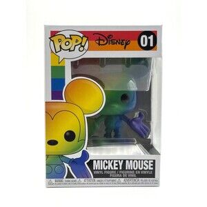 Funko Pop! Disney Pride Mickey Mouse #01 Vinyl Figure In Box